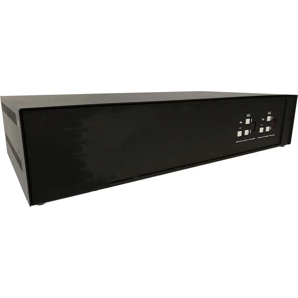 4-портовый KVM-коммутатор DVI Secure 2x4