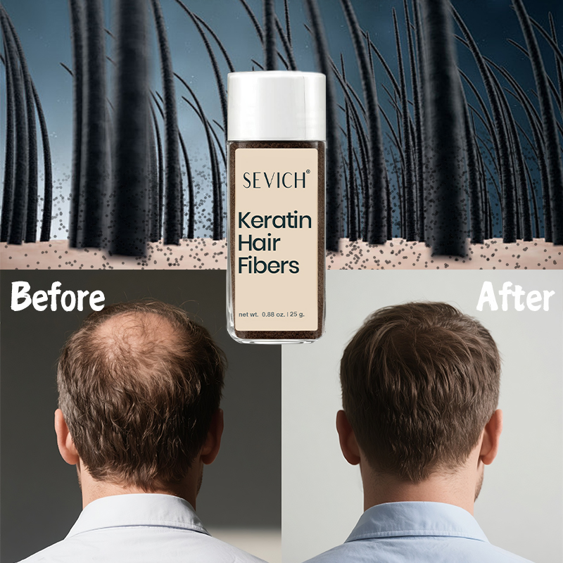 Private Label Hair Fiber Powder Natural Look Hair Loss Cover up Keratin Hair Fiber Powder Thickness Fiber Hair