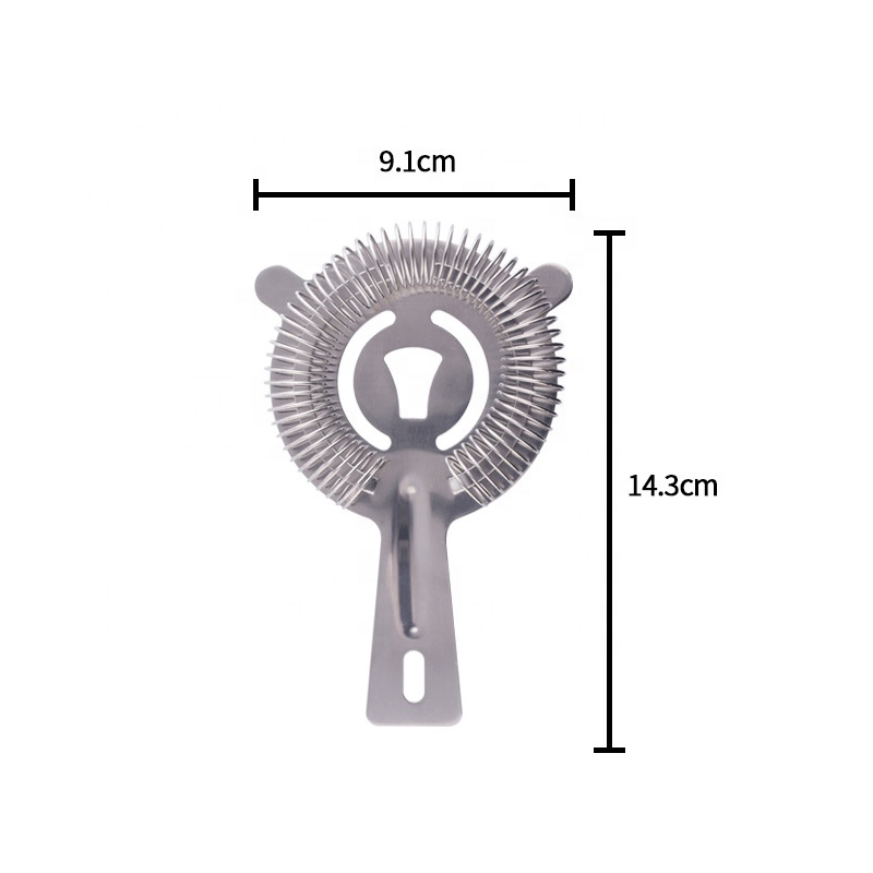 Factory Customized Stainless Steel Cocktail Shaker Martini Boston Shaker Bartender Kit