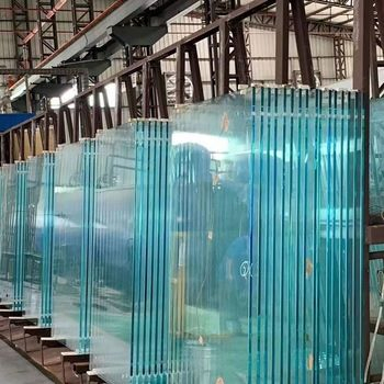 Jumbo Size Oversize 6.38mm 8.38mm 10.38mm 12.38mm Thickness High Quality Clear Safety Laminated Glass with Wholesale Low Price.