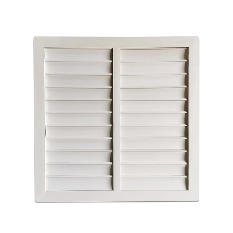 Efficient PVC Exhaust Louver Grille for Enhanced Airflow Management