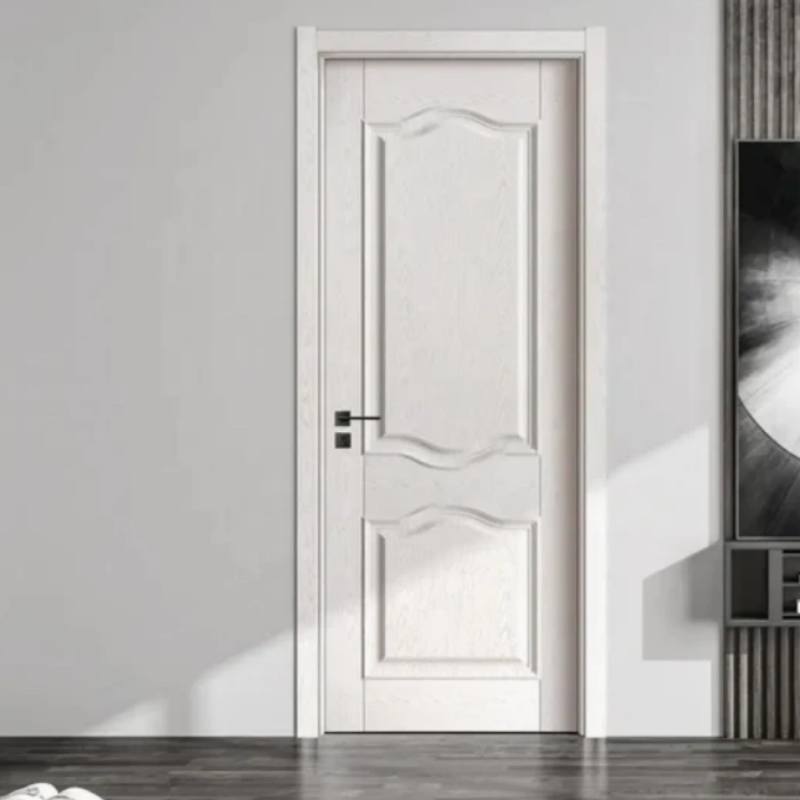 Waterproof Home Interior Wood Plastic Door