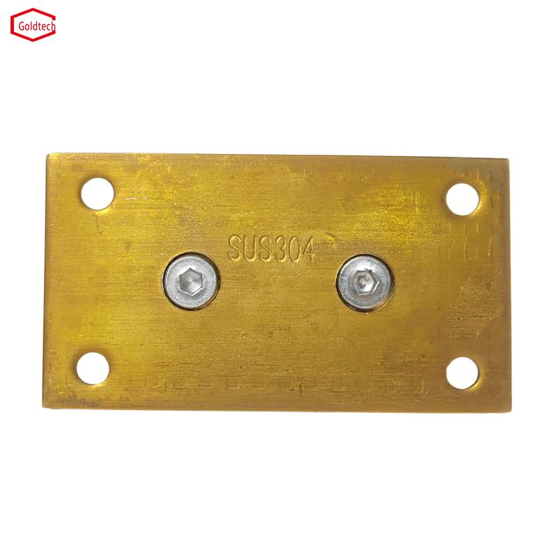 Wall Mount Brass Shower Door Hinge