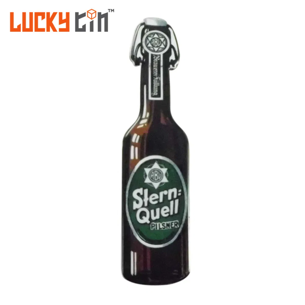 Custom Advertising Panel Beer Small Magnet Metal Signs, Magnet Tin Sign Billboard