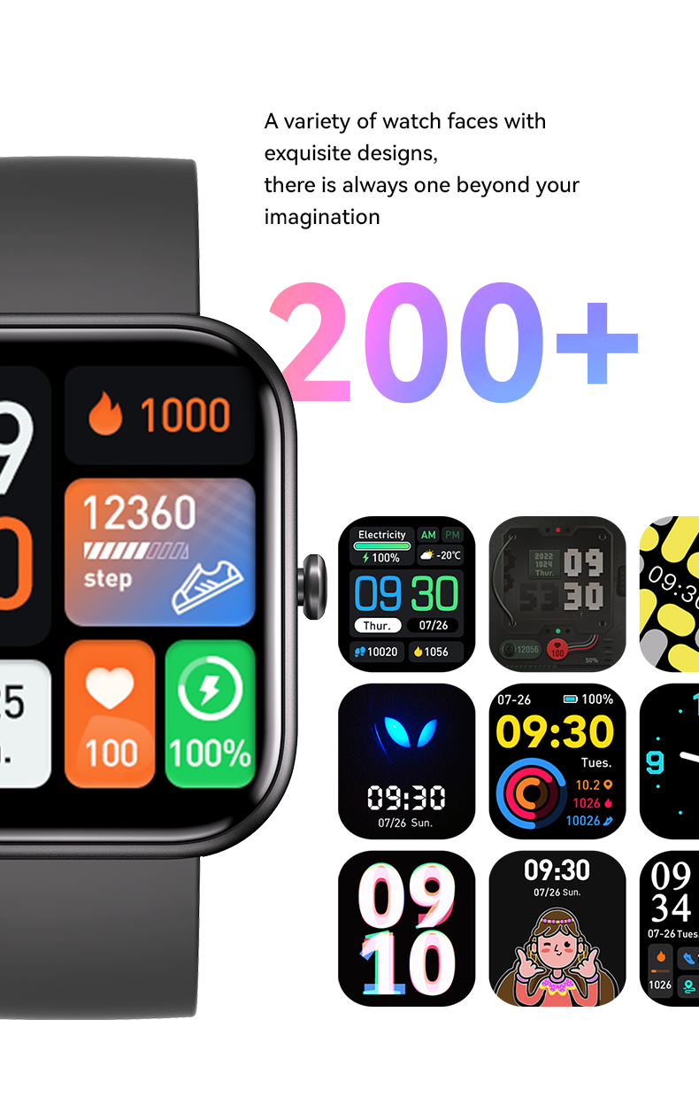 Smart Watch for Man Women Fitness Tracker with Answer/Make Calls, IP68 Waterproof