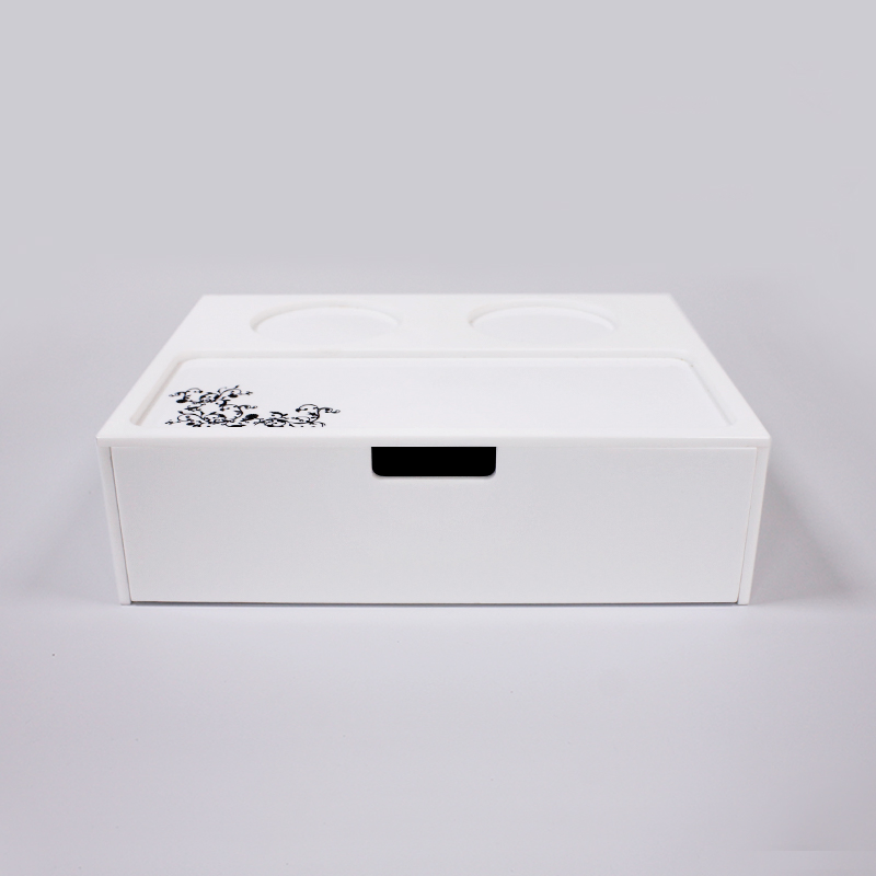 Hotel Bathroom Toothpaste Combing Storage Products Plexiglass Acrylic Toothbrush Box