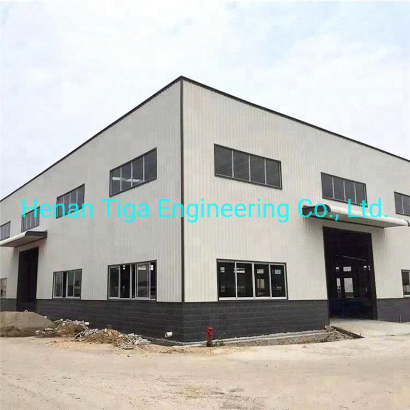 Low Cost Multi-Story Wind-Resistant Customized Prefabricated Steel Structure Warehouse
