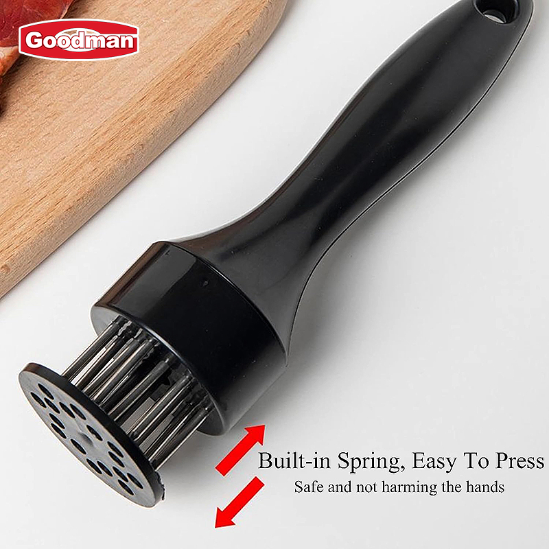 Profession Kitchen Gadgets Stainless Steel Meat Tenderizer Tool for Cooking BBQ