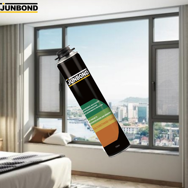 Factory Price Weatherproof PU Foam Adhesive PU Foam Spray Glass and Windows Sealant