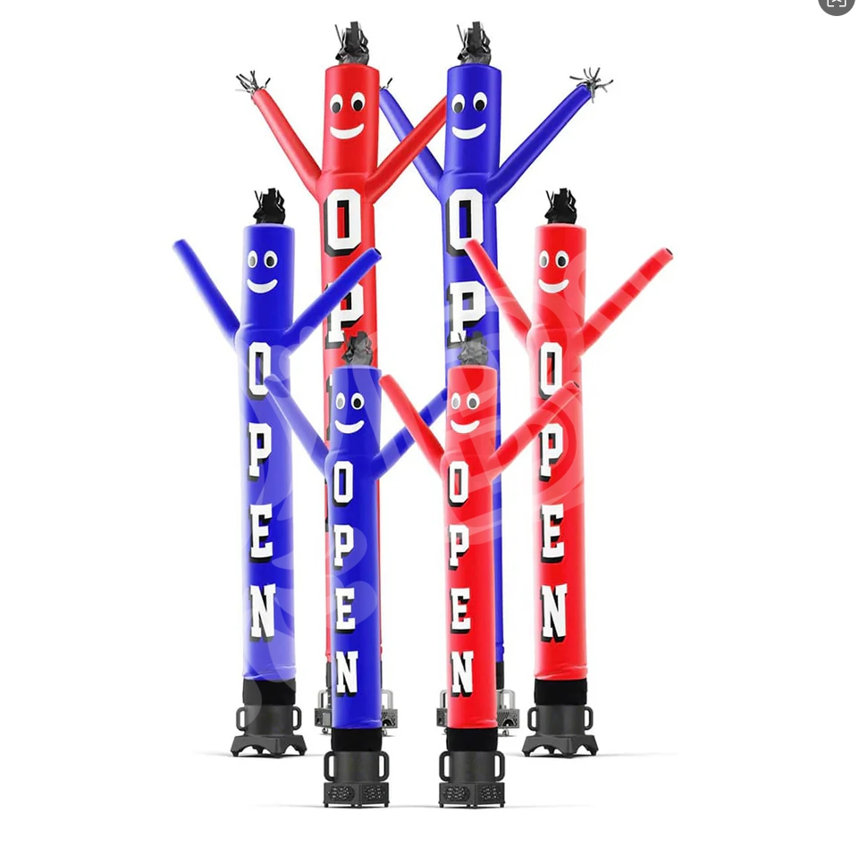 Factory Customized Outdoor Advertising Model Inflatable Sky Dancer Advertising Inflatable Tube Man Air Dancer Wave Man