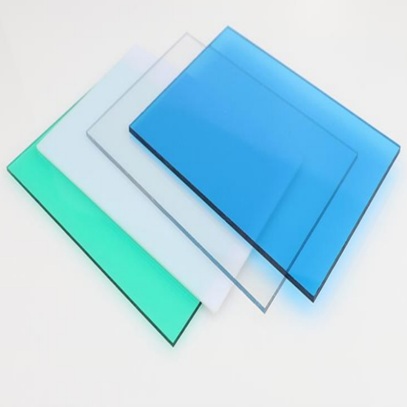 Custom Colour Solid Polycarbonate PC Sheet Embossed Clear Polycarbonate Endurance Sheet for Greenhouse Walls and Roof