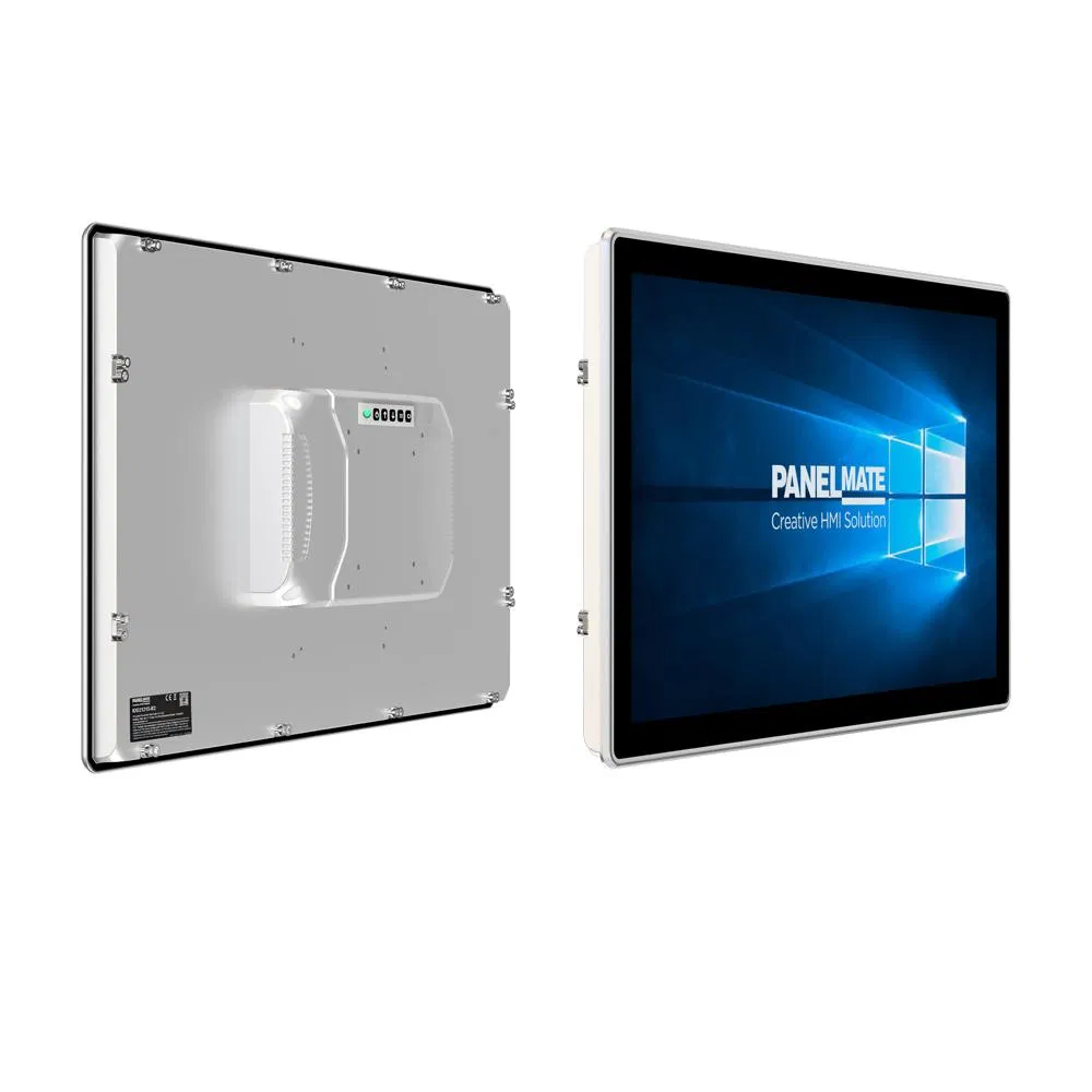 21.5 Inch Embedded Industrial Panel Touch Monitor IP65 Waterproof&Dustproof Resistive Touchscreen Industrial Display with RJ45 Idd-Link4