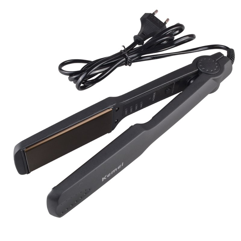 Km-329 Multifunctional Hairdressing Flat Straightening Iron Styling Tools Professional Hair Straightener
