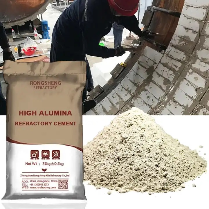 High Temperature Castable Binder Ca50-A700 A900 High Alumina Cement Refractory Ca70 Cement for Refractory Castable