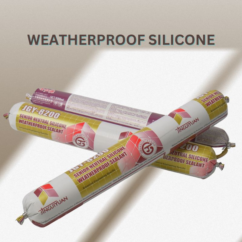 Topsen 8200 Long-Lasting Flexibility and Weather Resistance Non-Sag 600ml Silicone Sealant