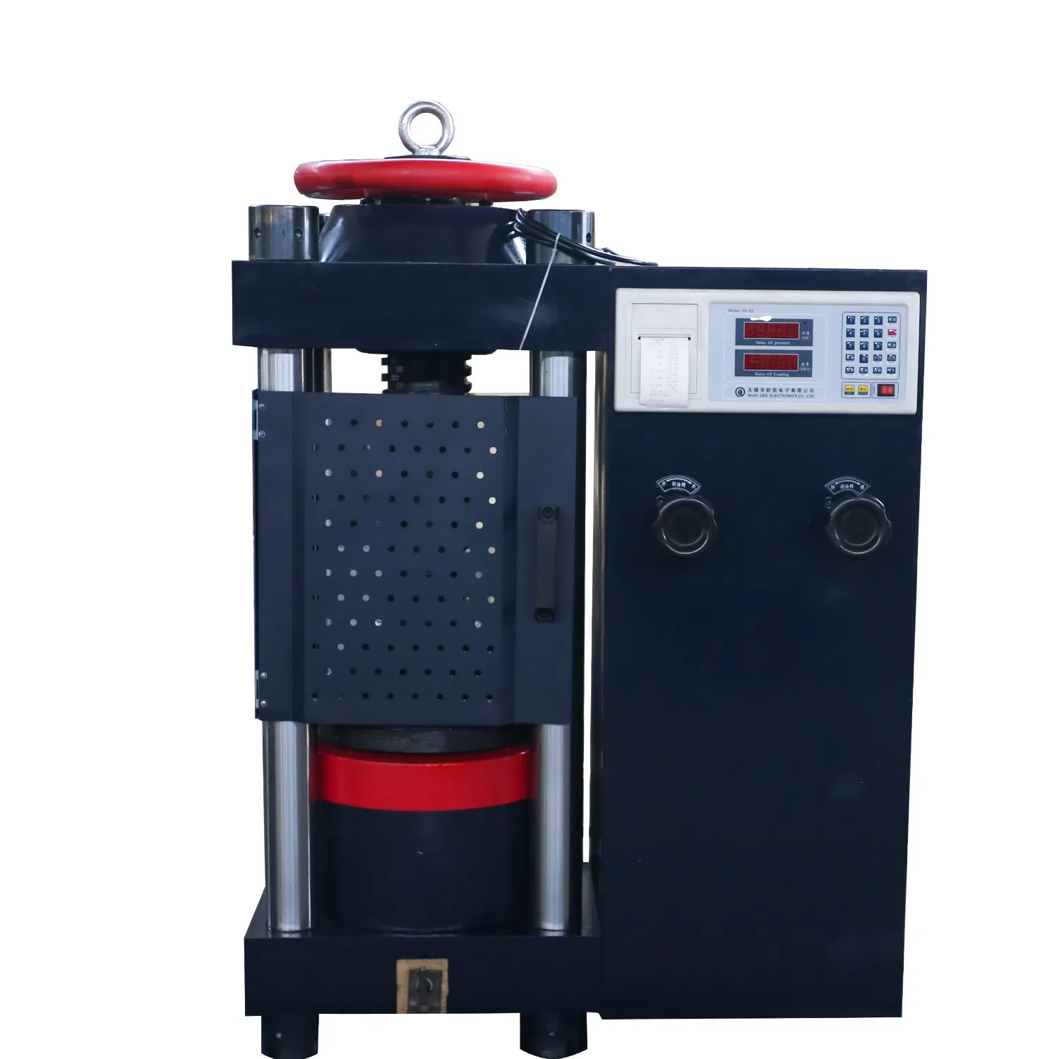 2000kn 200tons 1000kn 100tons Brick Stone Pipe Tube Concrete Compression Compressive Pressure Test Machine