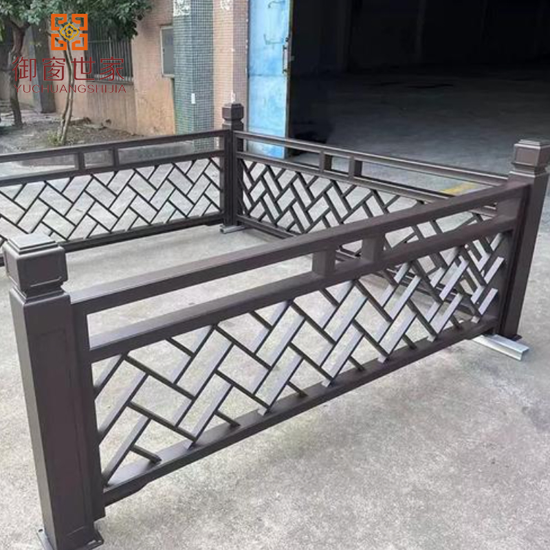 Recyclable Metal Spindles Proch Stainless Steel Balustrade Balcony Aluminum Stair Railing