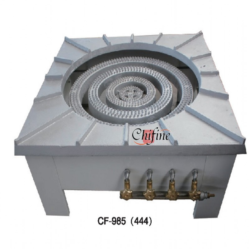 CF490 Kitchen Appliances Restaurant Cast Steel Gas Stoves for Commercial Use