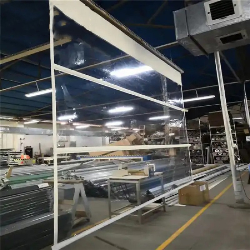 Motorized Waterproof Roller Blinds, PVC Curtain Roman Blinds