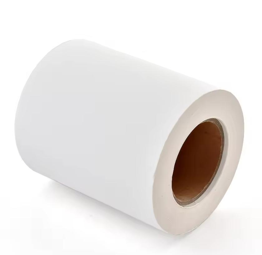 Custom Permanent Adhesive Mirror Gloss Coated Paper Self-Adhesive Roll Material