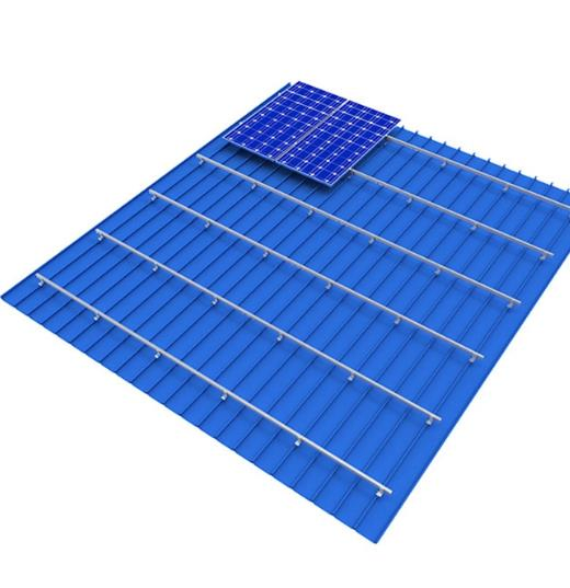 Pitched Metal Roof Solar PV Mounting Brackets with Kliplock Clamp