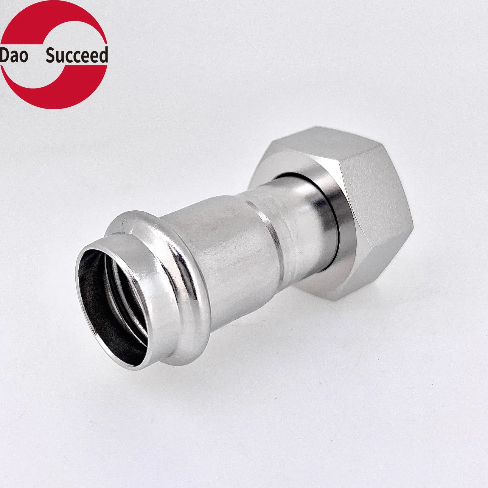 Double Press Fittings Ss Equal Union for Heating and Cooling Water