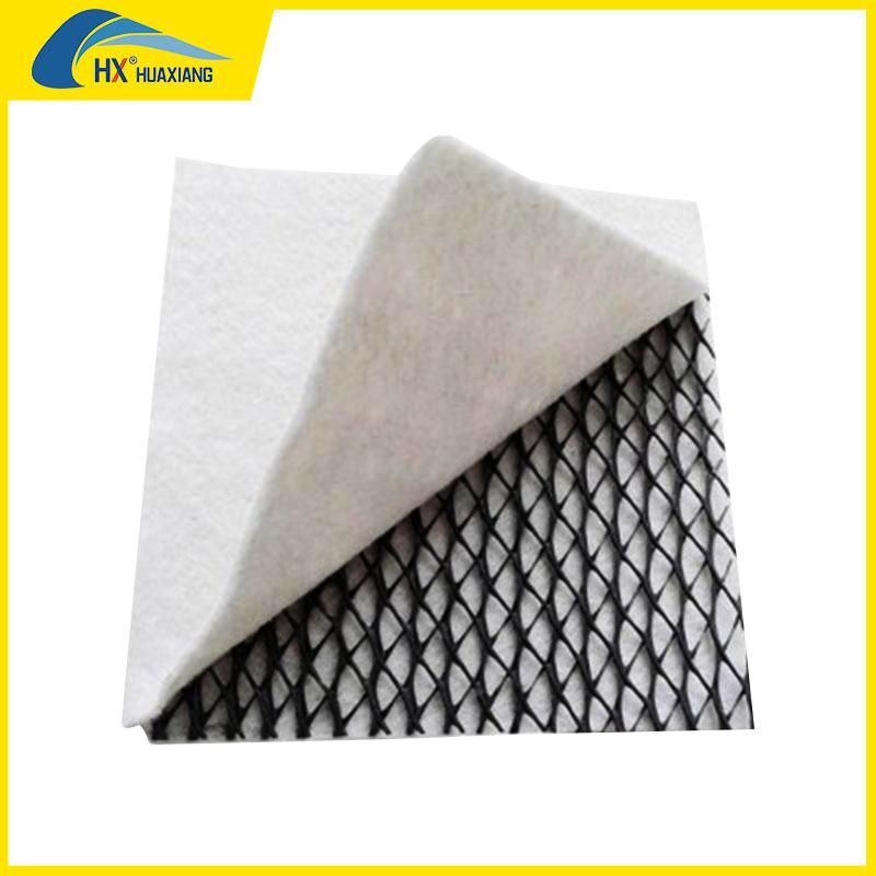 Hx Chinese Factory with Food Price Road Base 3D Composite Drainage Net for Road Construction 200g