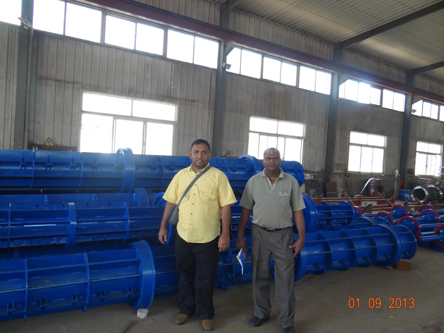 Electric Concrete Pole Making Mould Machine Construction Machinery