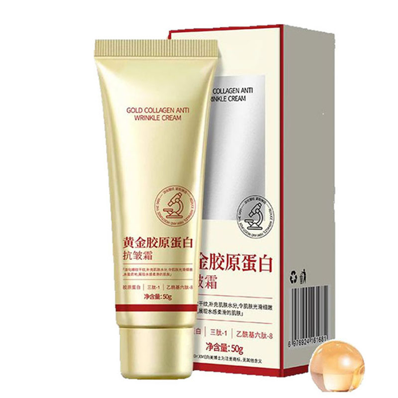 Whiten Face Skin Cream Beauty Anti Aging Skin Gold Collagen Anti-Wrinkle Cream
