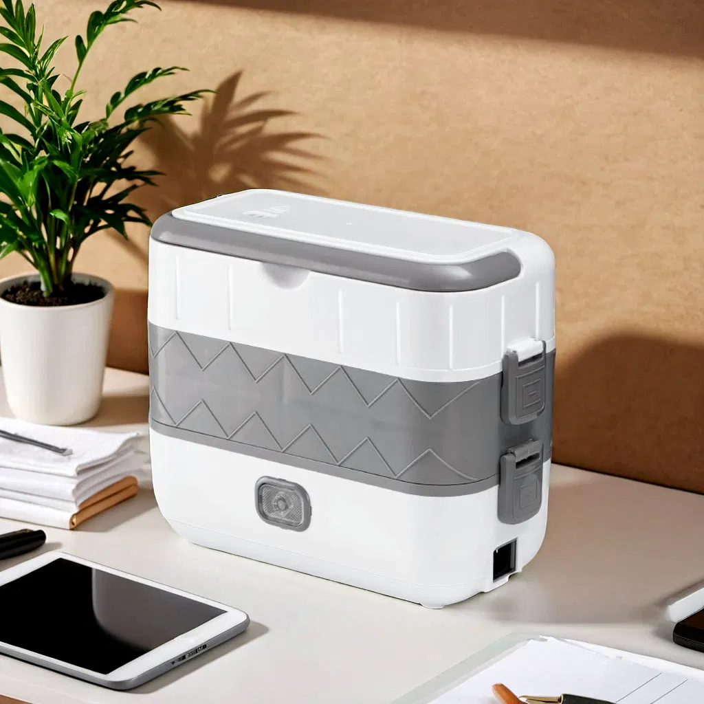 Smart Portable Lunch Box with Quick Heating Feature for Easy Meals