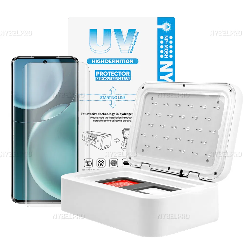 Nybelpro Factory Price Hidrogel Para Celulares Maquina Mica UV Curing Film Machine Hidrogel Mobile Phone Tablet Protective Film Cutting Machine