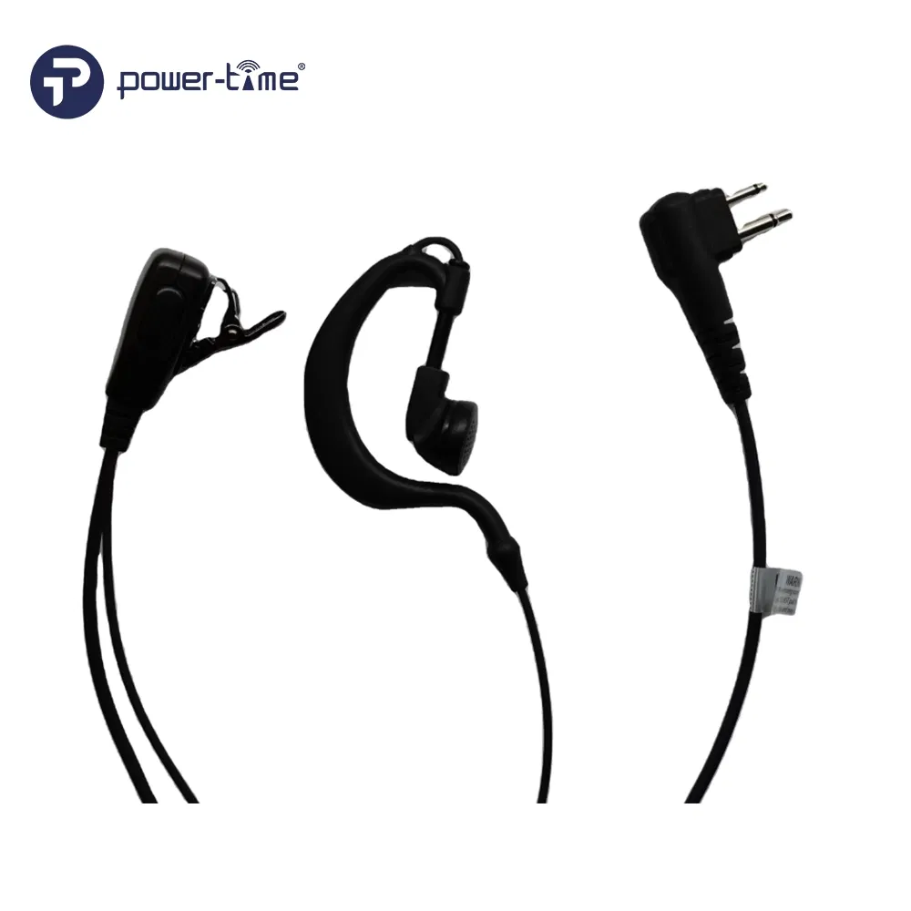Factory Price G Shape Ear Plug Hook Hanger 2 Way Radio Earphone