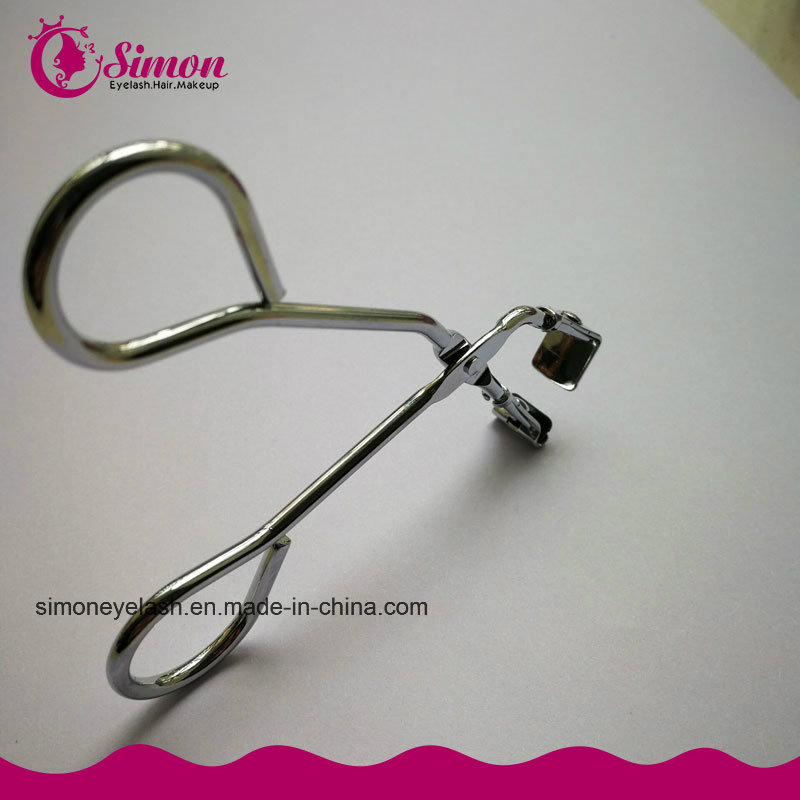Stainless Mini Eyelash Curler with Black Pads for False Eyelashes