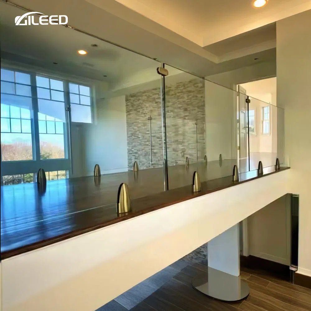 Aluminum Railing System Metal Glass Frameless Swimming Pool Guard Fence