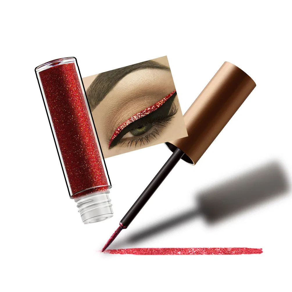 16 Color Glitter Eyeliner Liquid Shiny Waterproof Sweat