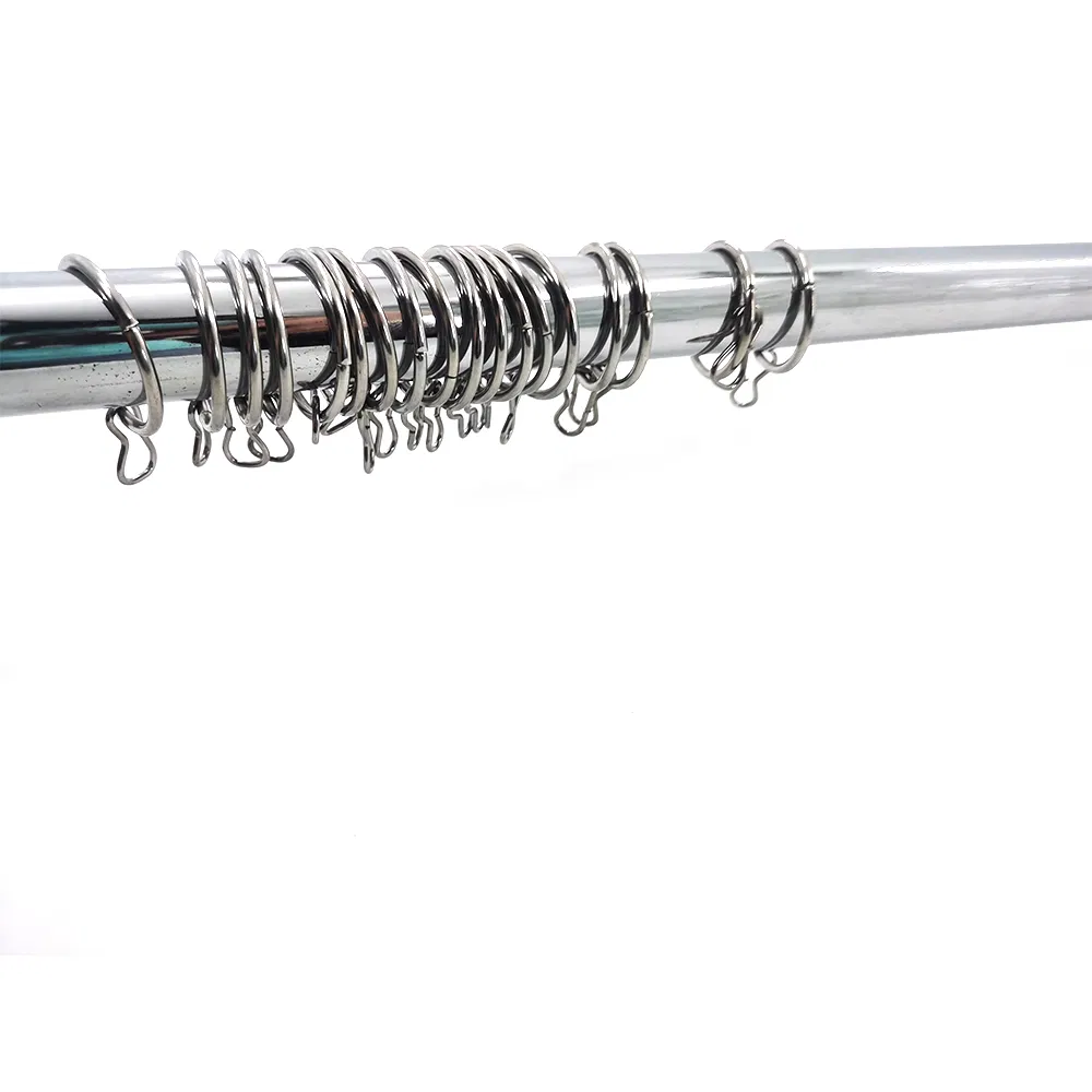 Custom Steel Curtain Rod L Shaped Shower Curtain Rod