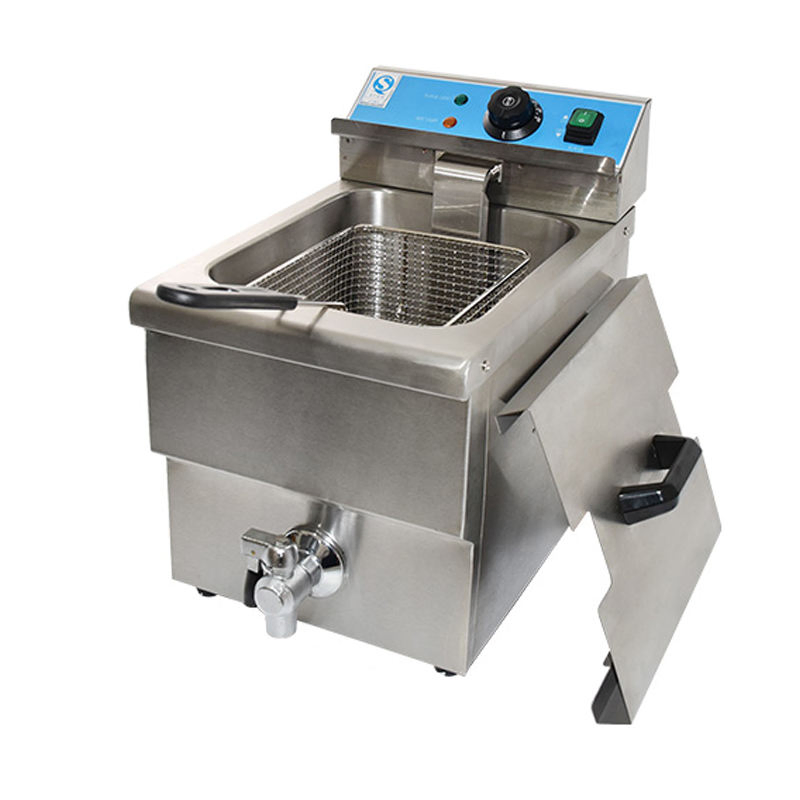 Commercial Digital Electric Basket Fryer Heavy Duty Stainless Steel Restaurant Tool