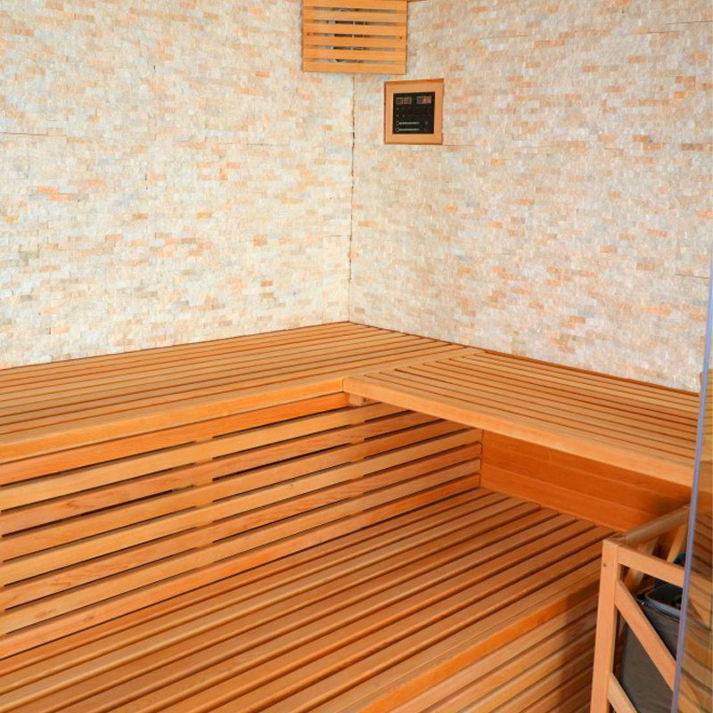 Outdoor Sauna and Steam Room with Shower Combination (SR1D001)