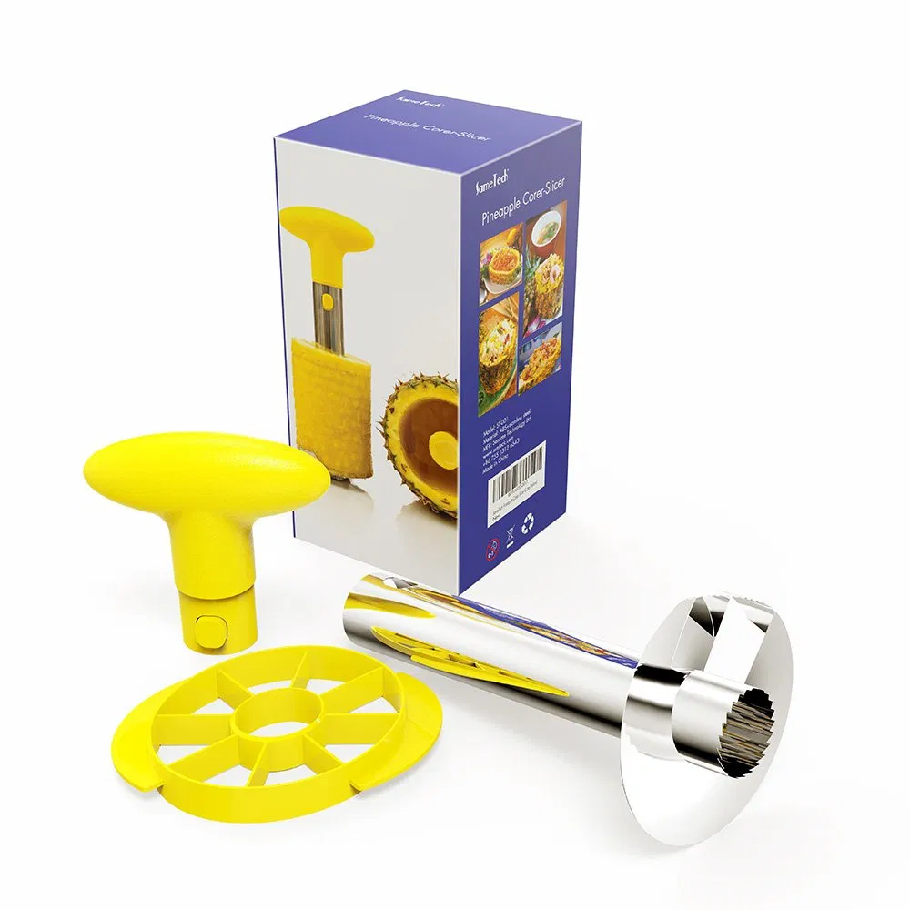 Pineapple Peeler Corer Slicer with Stainless Steel