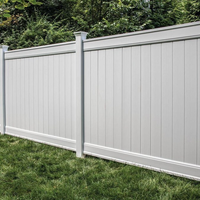 Brand Strong UV Proof Innovative Design Plastic Vinyl Garden Fence