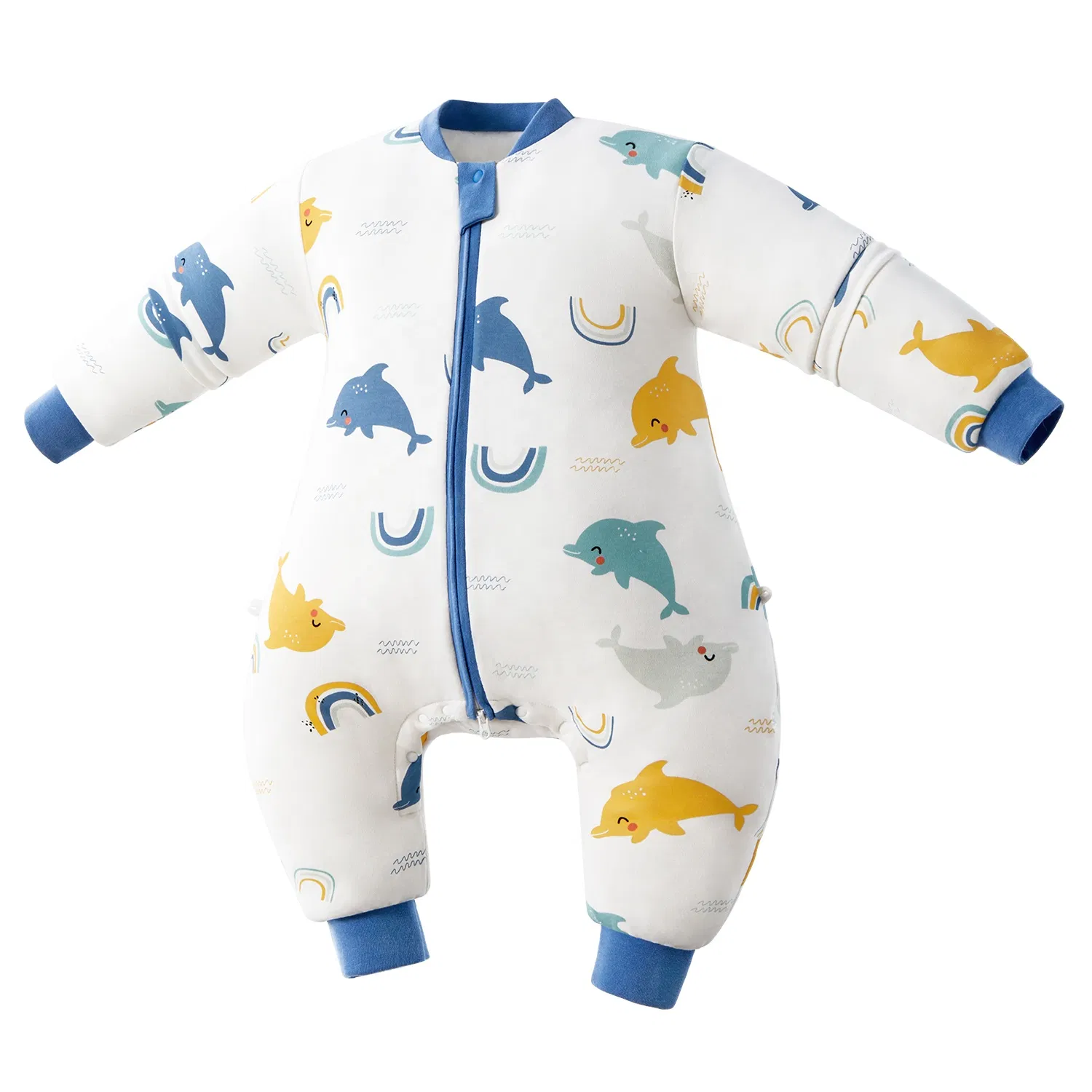 2024 New Arrival Newborn Sleep Sack Wearable Baby Blanket Boys Girls Cute Cotton Infant Sleeper Bags Newborn Sleeping Bag