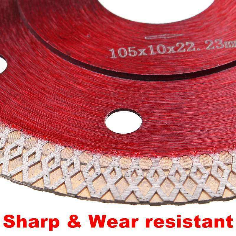 Super Thin Diamond Ceramic Saw Blade Porcelain Cutting Blade for Cutting Ceramic or Porcelain Tile (4.5-Inch)