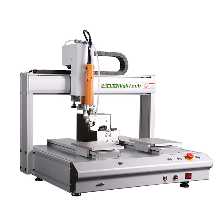 Adsorption 3 Axes Circuit Boards / PCB Automatic Lock Screw Fastening Robot Machine