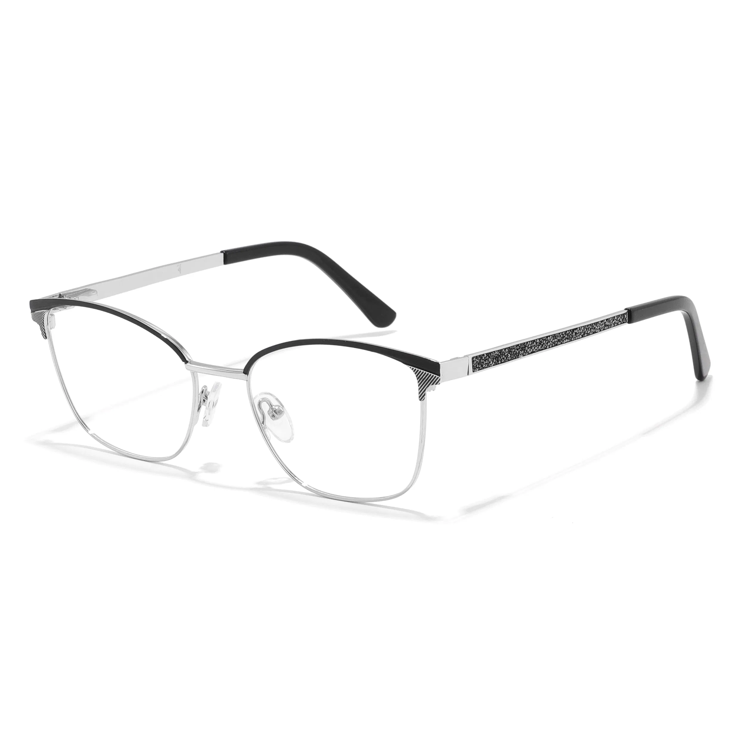 Metal Eyewear Lightweight Customized Logo Colorful Cat Eye Unisex Optical Frames