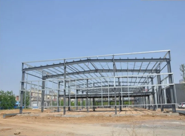 China Low Cost Prefabricated Workshop Warehouse Building Light Steel Structure for Sale