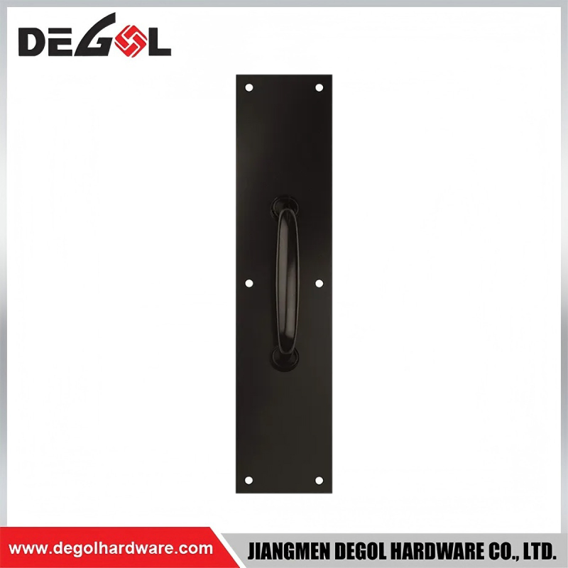Commercial Door Satin Aluminum Pull Plate for Door Handles on Front Back Doors