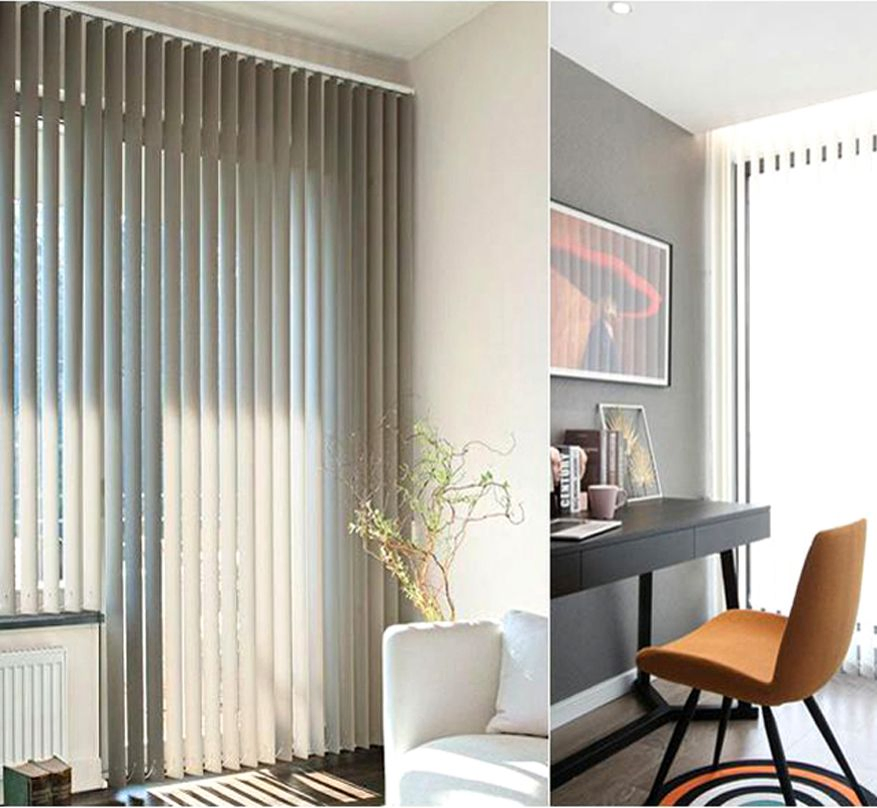 Home Safety Vertical Blinds Living Room Decorate Style Window Blinds