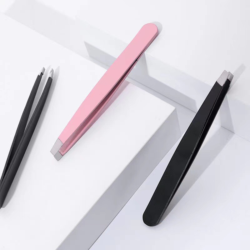 Factory Price Oblique Mouth Stainless Steel Eyelash Curler