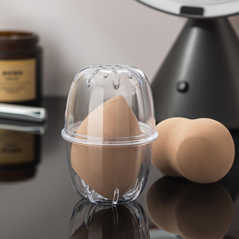 Makeup Sponge Egg Powder Puff Rack Wall Mounted Beauty Blender Holder