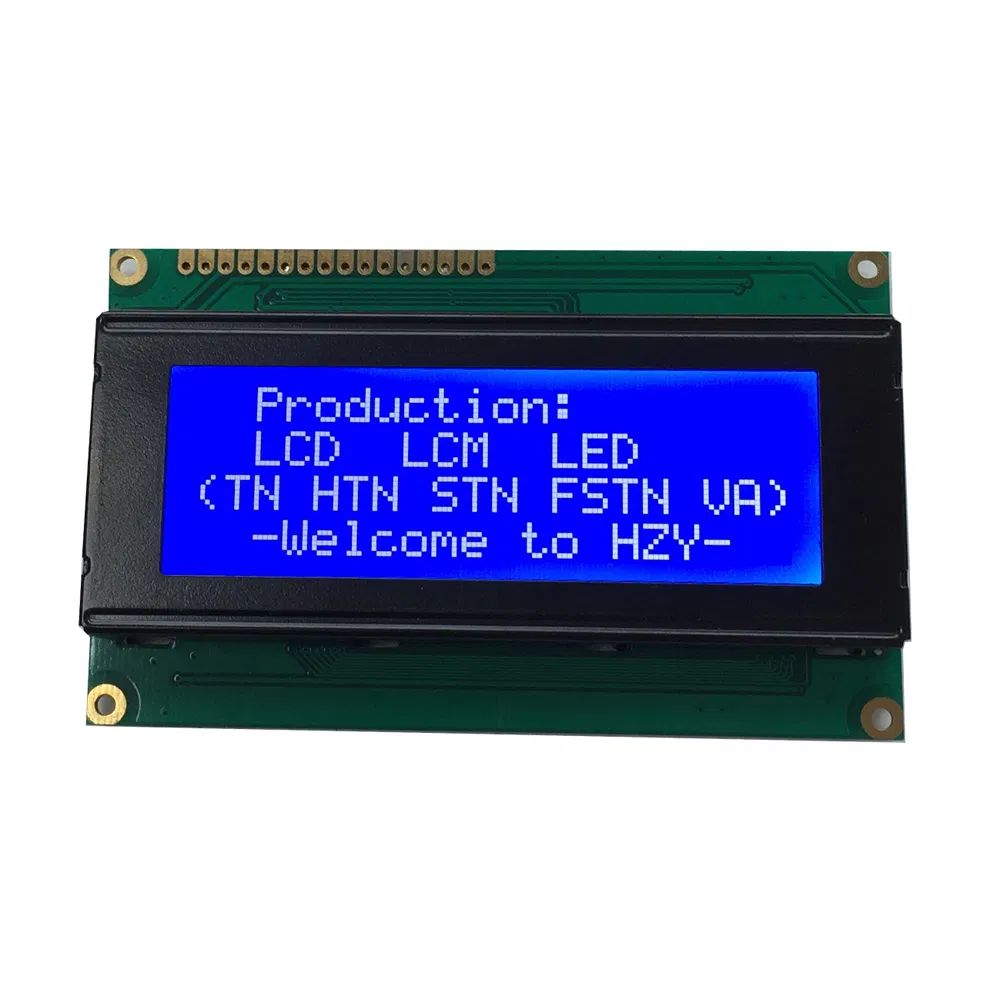 LCD COB 20× 4 DOT Display for Industrial Control Indicators